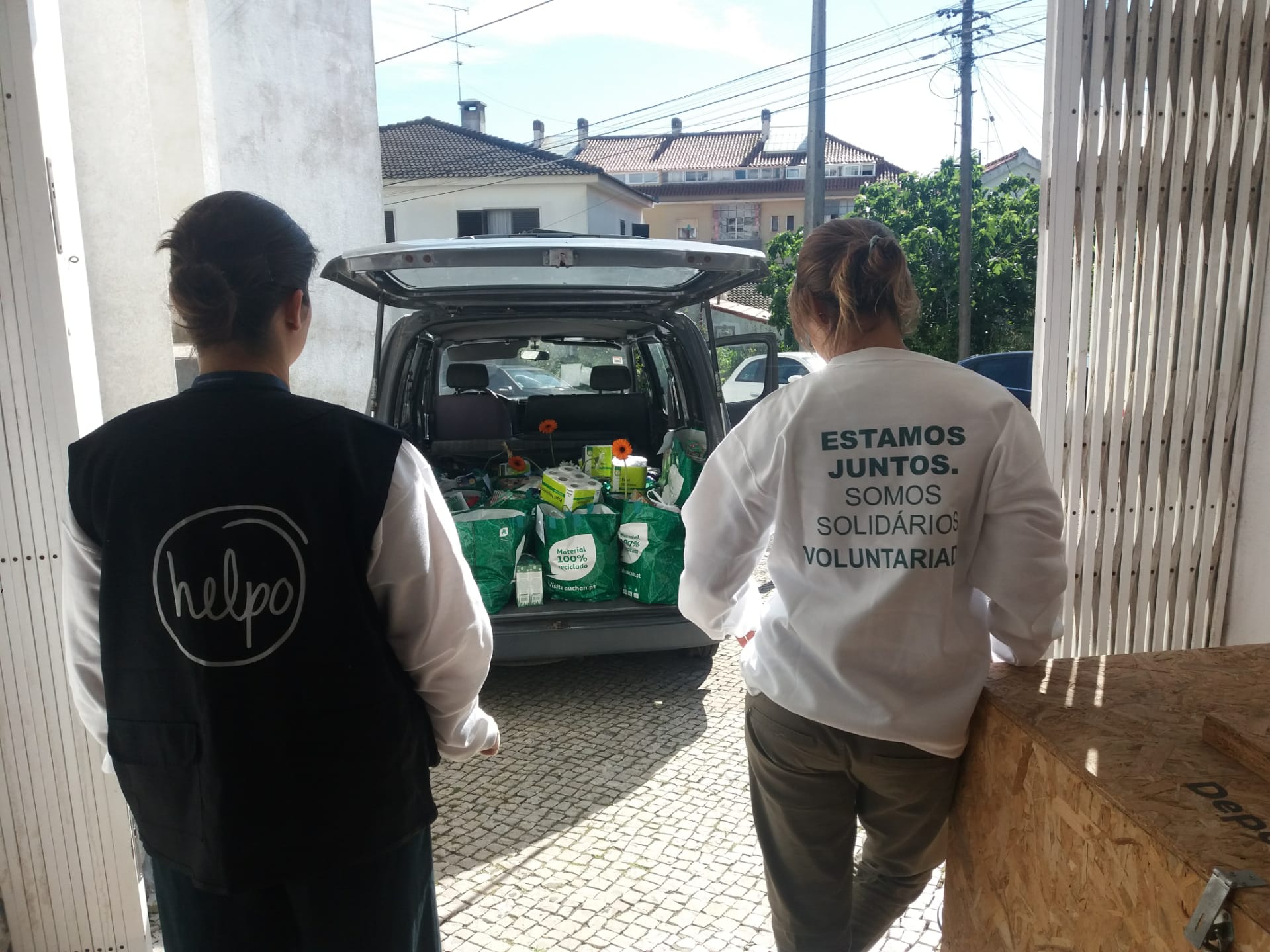 Helpo distribui cabazes alimentares em Portugal