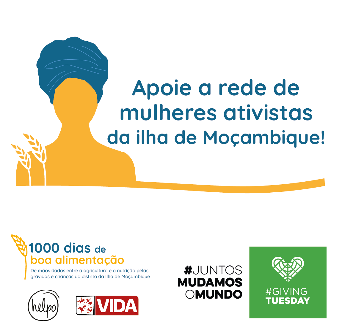 No Giving Tuesday, apoie as Mulheres Ativistas da Ilha de Moçambique!