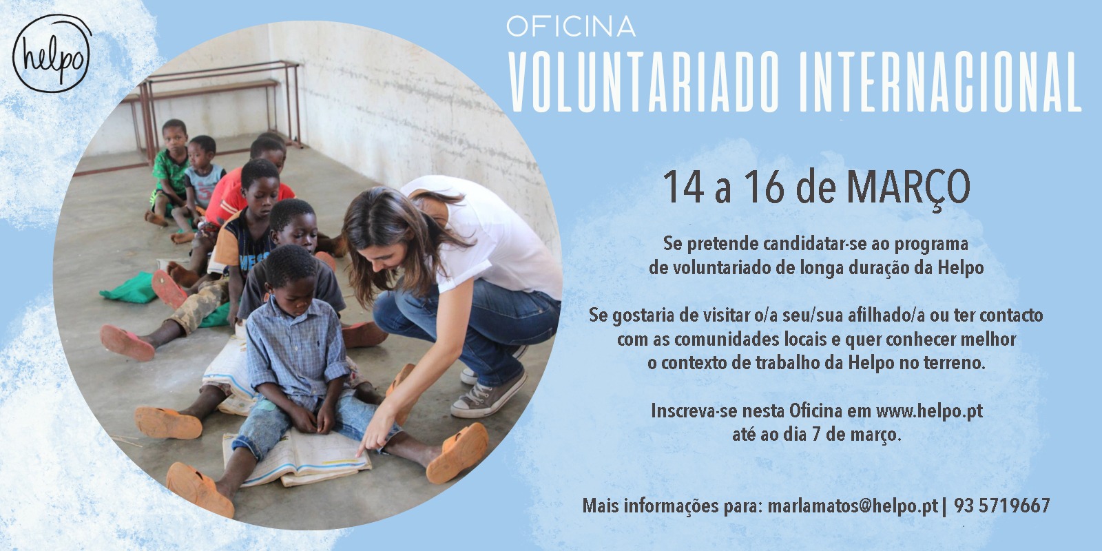 Oficina de Voluntariado Internacional - 21.ª Edição