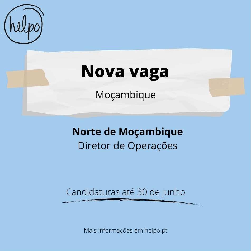 Nova vaga para Moçambique