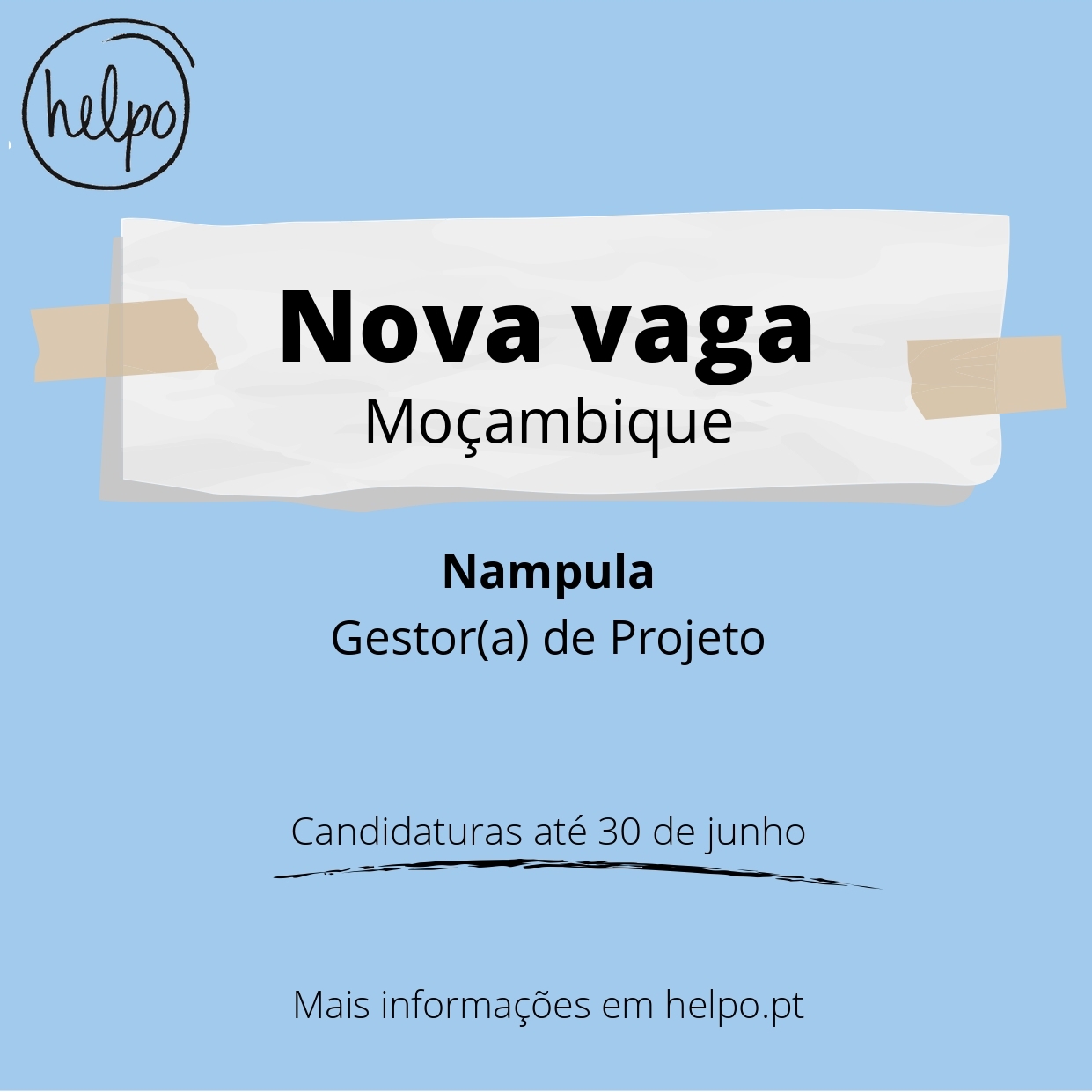 Nova Vaga para Moçambique