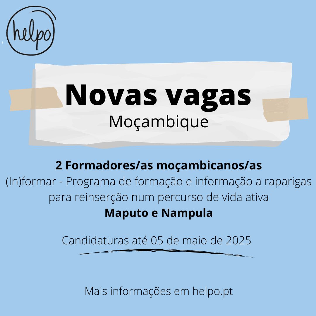 Novas vagas para Moçambique