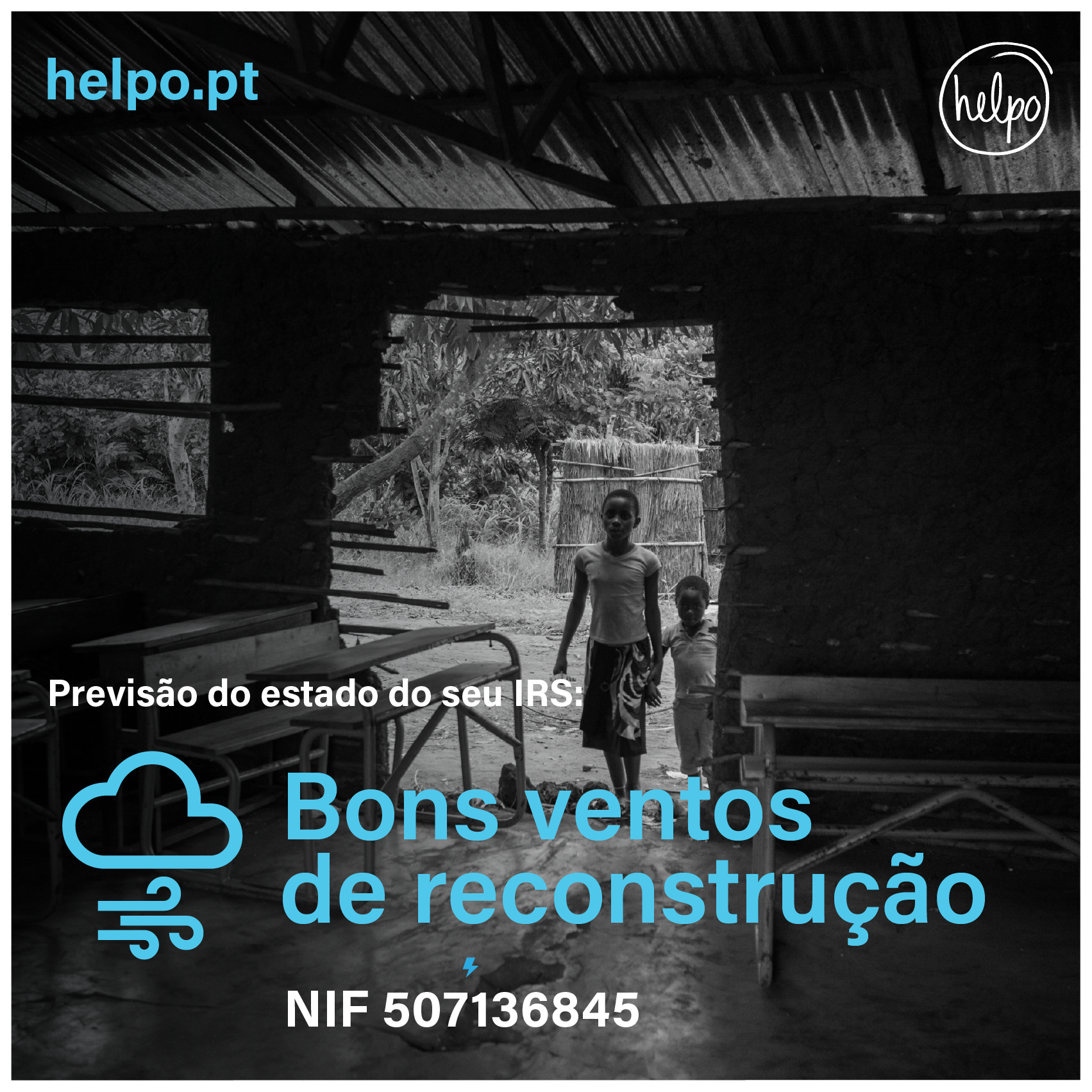 O seu IRS vai provocar uma Tempestade de Solidariedade em Moçambique