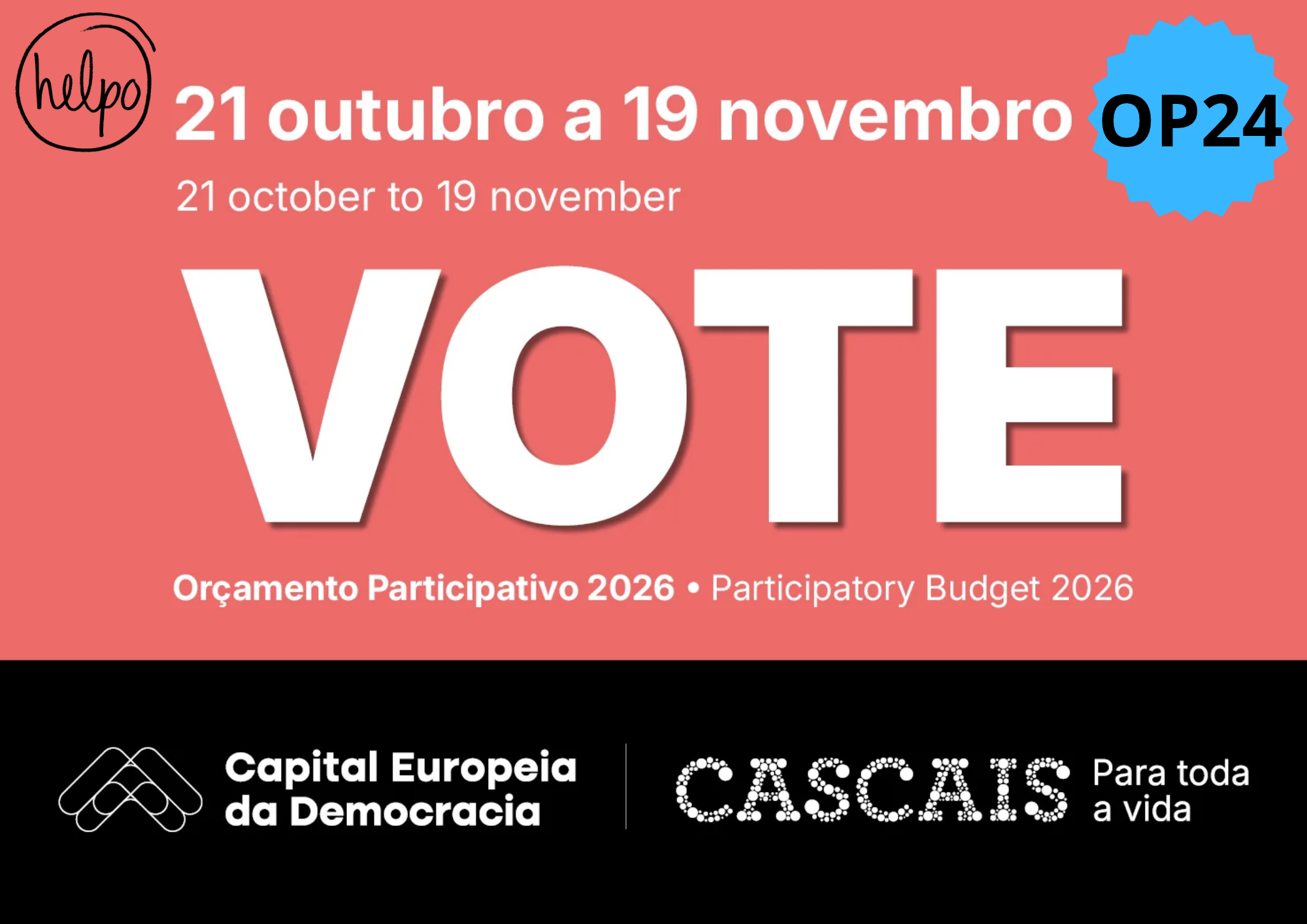 Orçamento Participativo: Vote na Helpo!